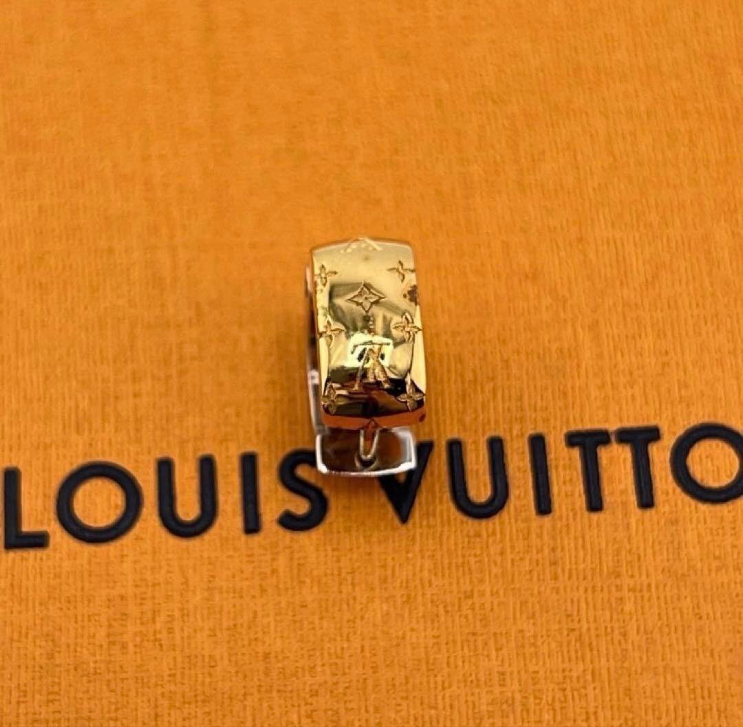 ブックレドレイユ・ナノグラム ピアス VUITTON 片耳