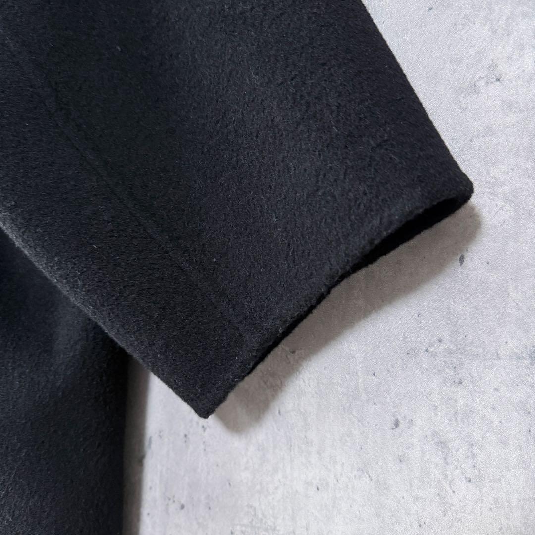 エバーネイビー evernavy リバーロングコクーンコート ブラック M