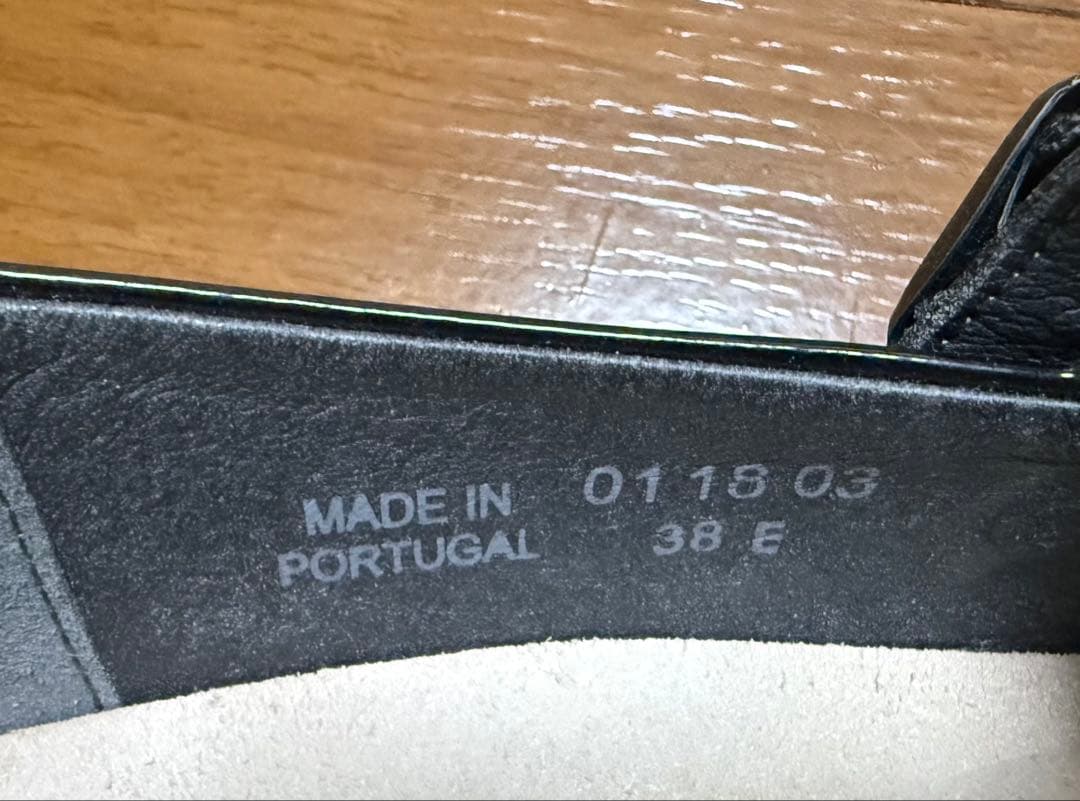 未使用級⭐︎廃盤モデル ビルケンシュトック リズモア ブラック エナメル 24.5