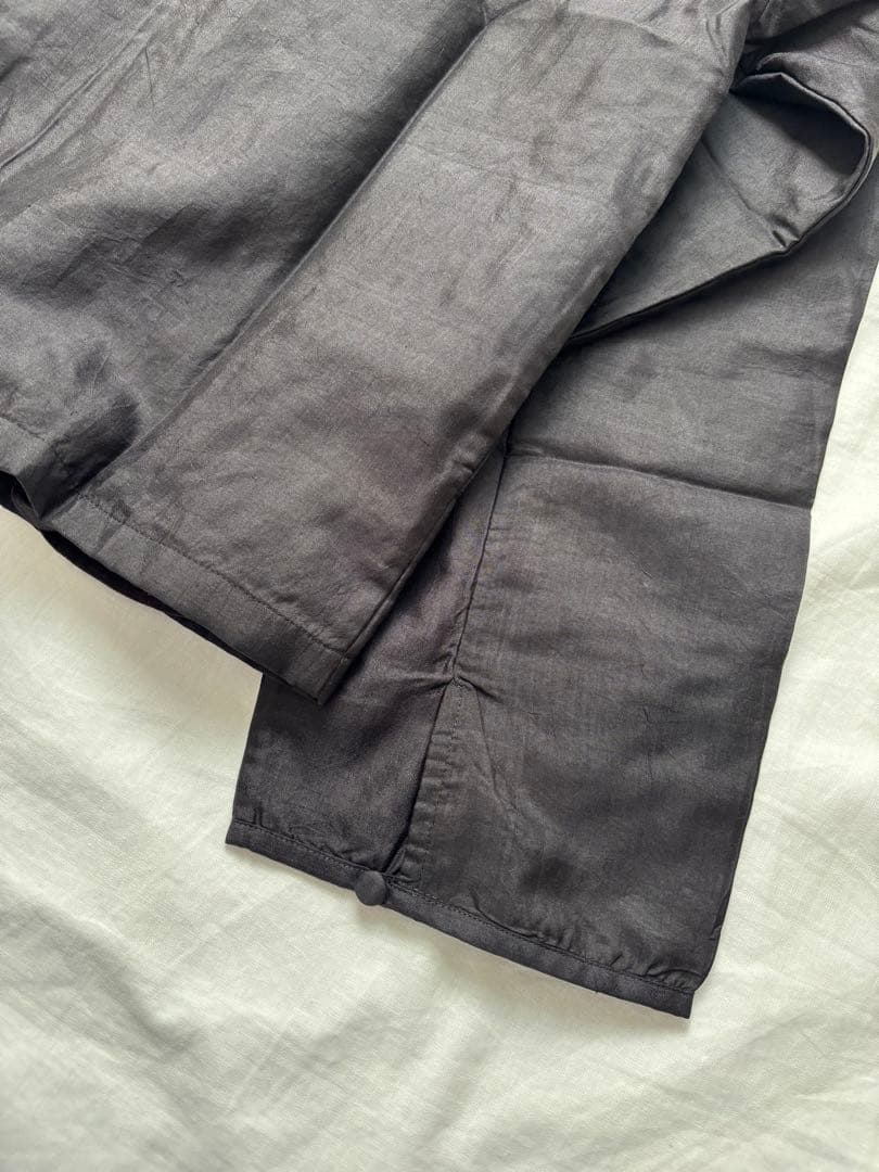 【新品タグ付き】今期完売 BUNON ブノン シルク リボンライトジャケット