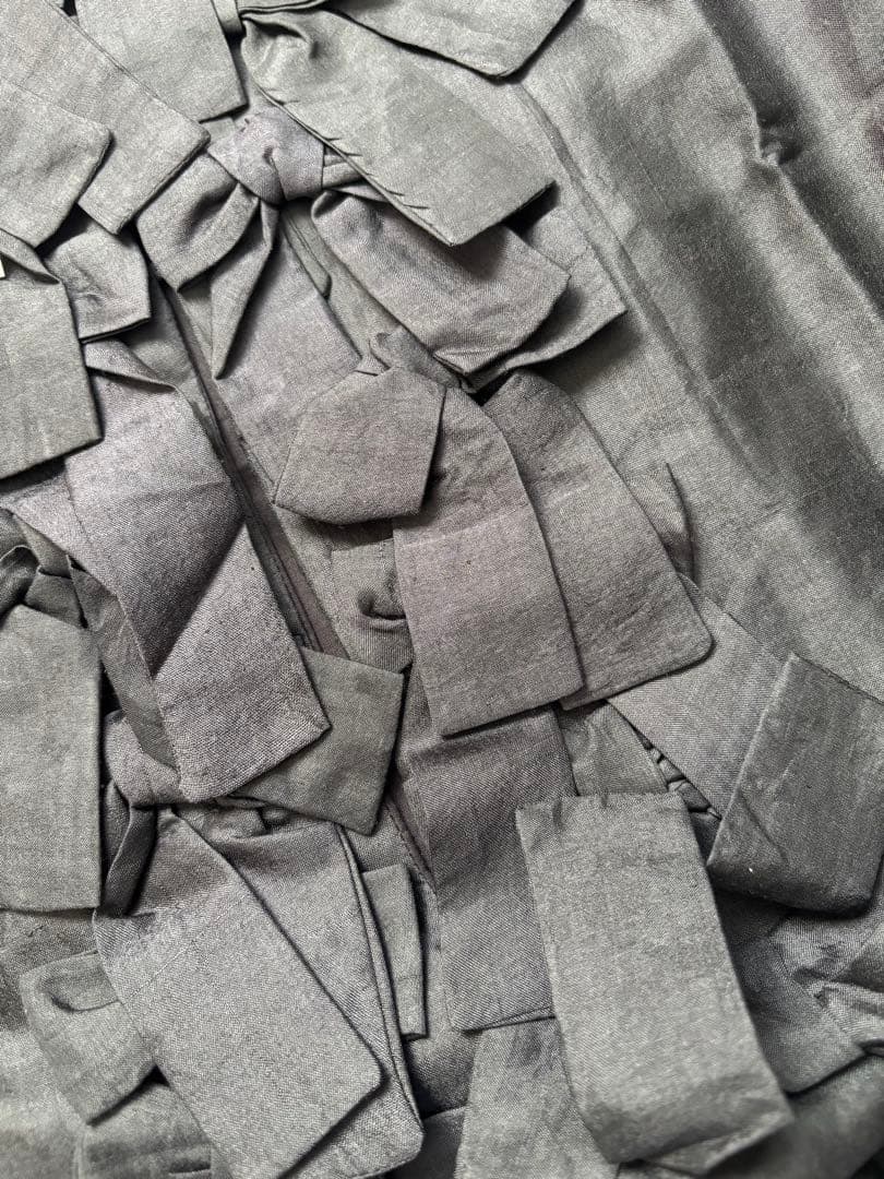 【新品タグ付き】今期完売 BUNON ブノン シルク リボンライトジャケット