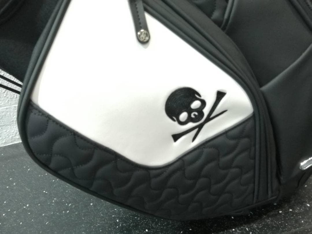 G/FORE スカル スタンドキャディバッグ ブラック＆ホワイト