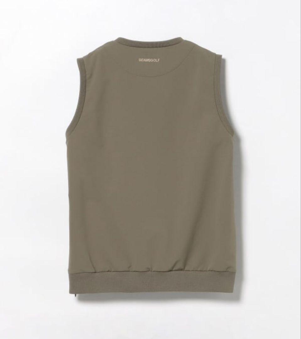 BEAMSP GOLE URPLE LABEL・ストレッチ クロスVネックベスト