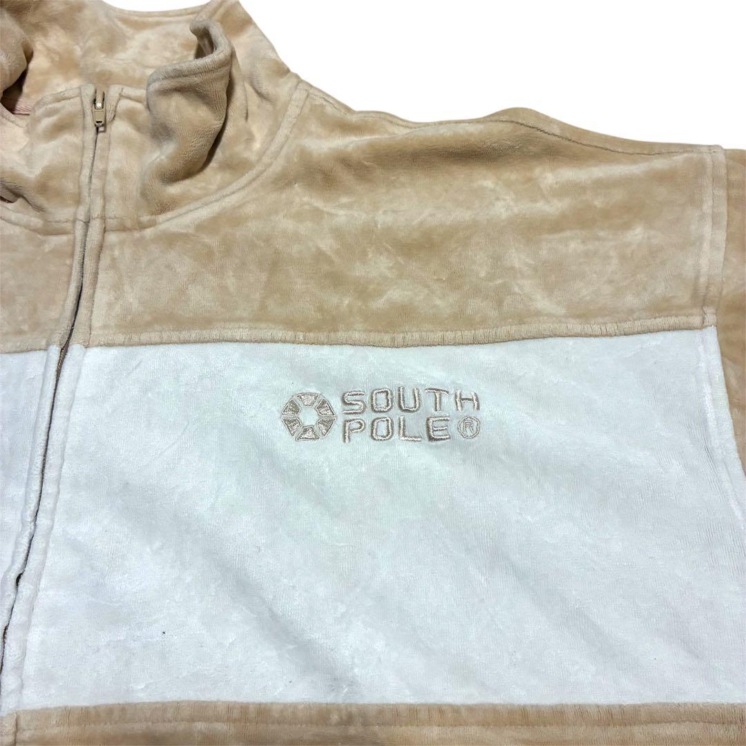 SOUTH POLE サウスポール ベロア ジャージ XL