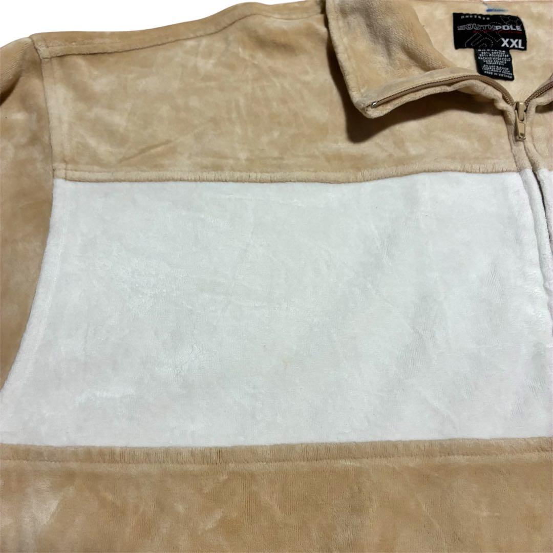 SOUTH POLE サウスポール ベロア ジャージ XL