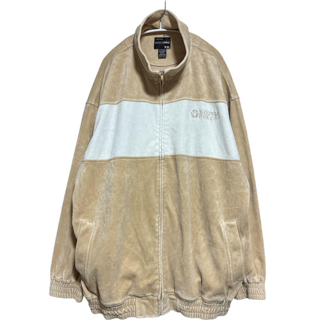 SOUTH POLE サウスポール ベロア ジャージ XL