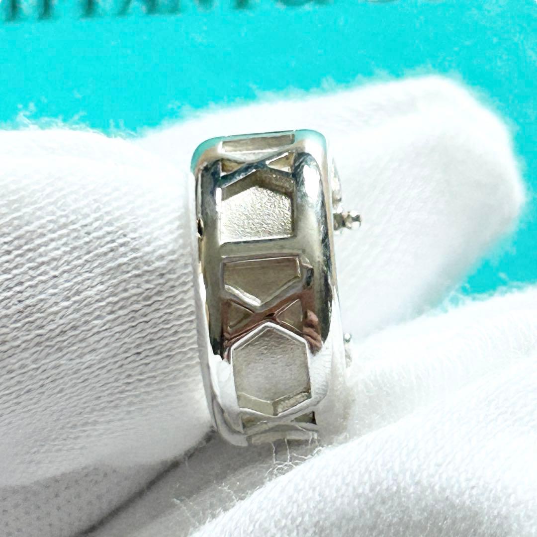 【美品】オールドティファニー アトラス フープ 片耳 ピアス SV925