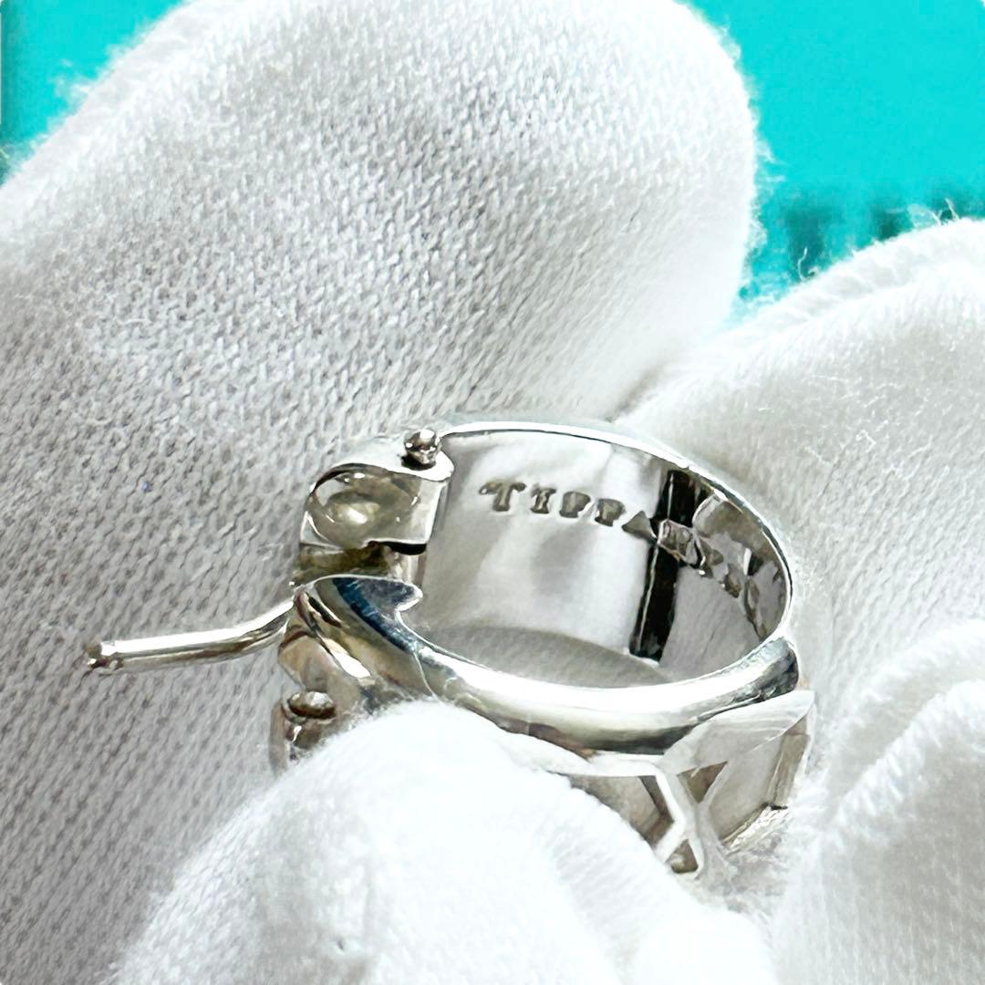 【美品】オールドティファニー アトラス フープ 片耳 ピアス SV925