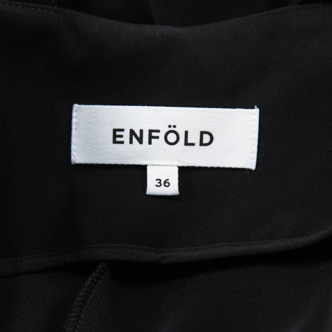 美品 ENFOLD 24AW STRAIGHT JUMPER-SKIRT 36