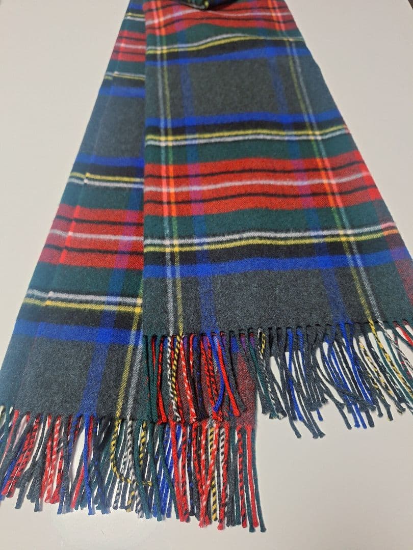 ジョンストンズ 大判 マフラー カシミヤ