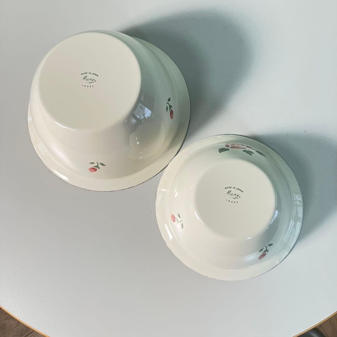 【希少✨】マニーローズ　ボウル　2個セット♪