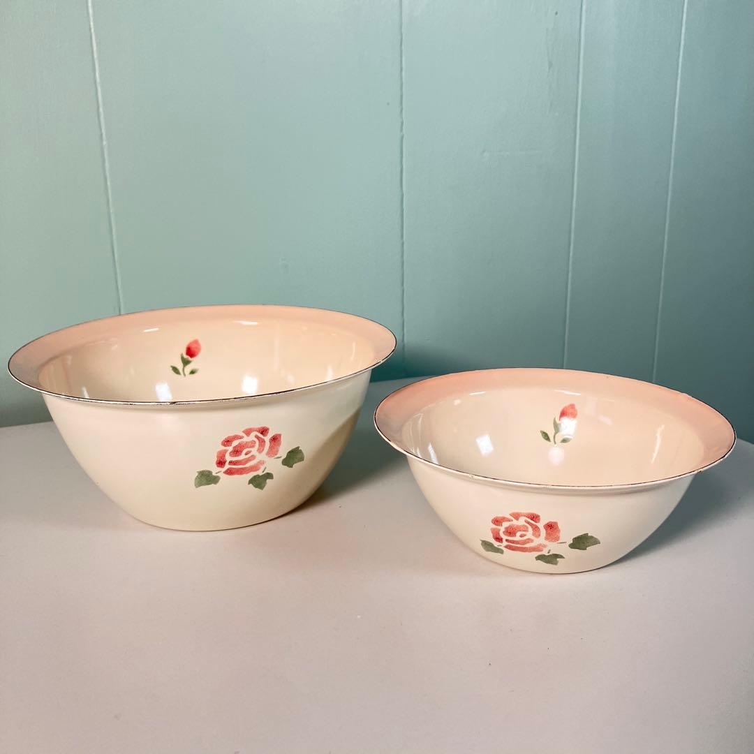 【希少✨】マニーローズ　ボウル　2個セット♪