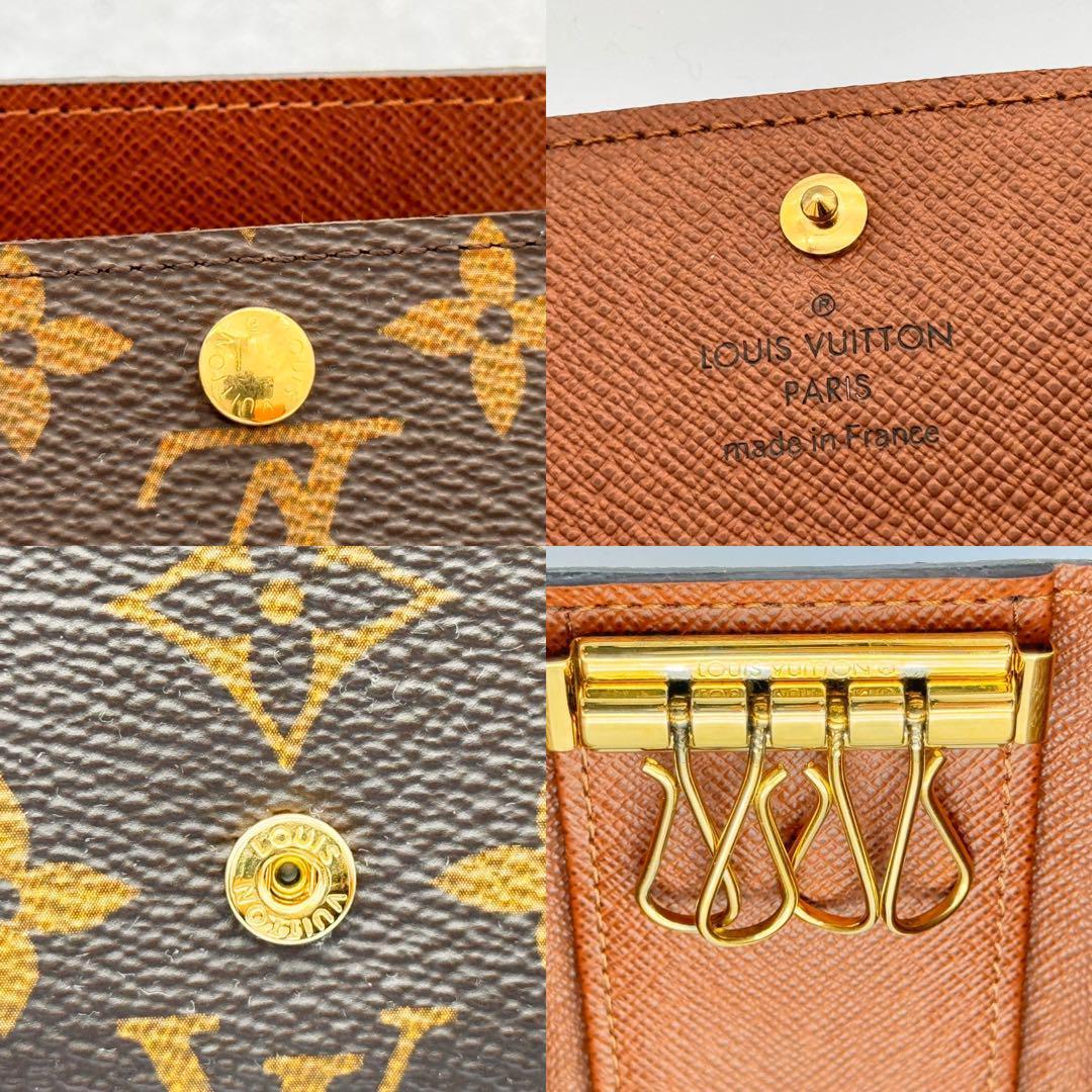 【極美品】ルイヴィトン　モノグラム　ミュルティクレ4 キーケース