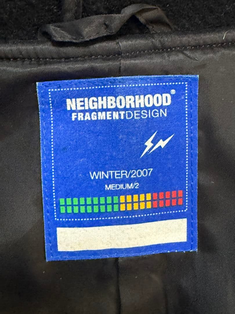 に*ん様 【希少/美品】ネイバーフッド フラグメント コラボ ダッフルコート　藤
