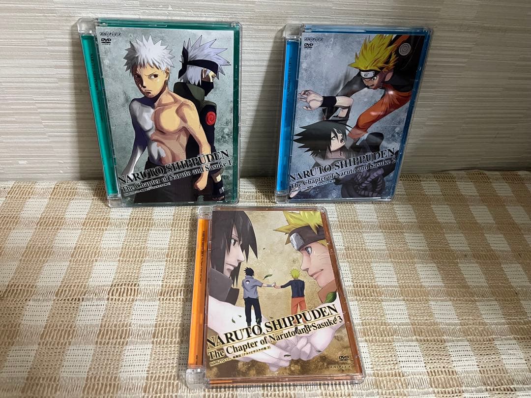 NARUTO-ナルト- 疾風伝 ナルトとサスケの章 全3巻セット DVD