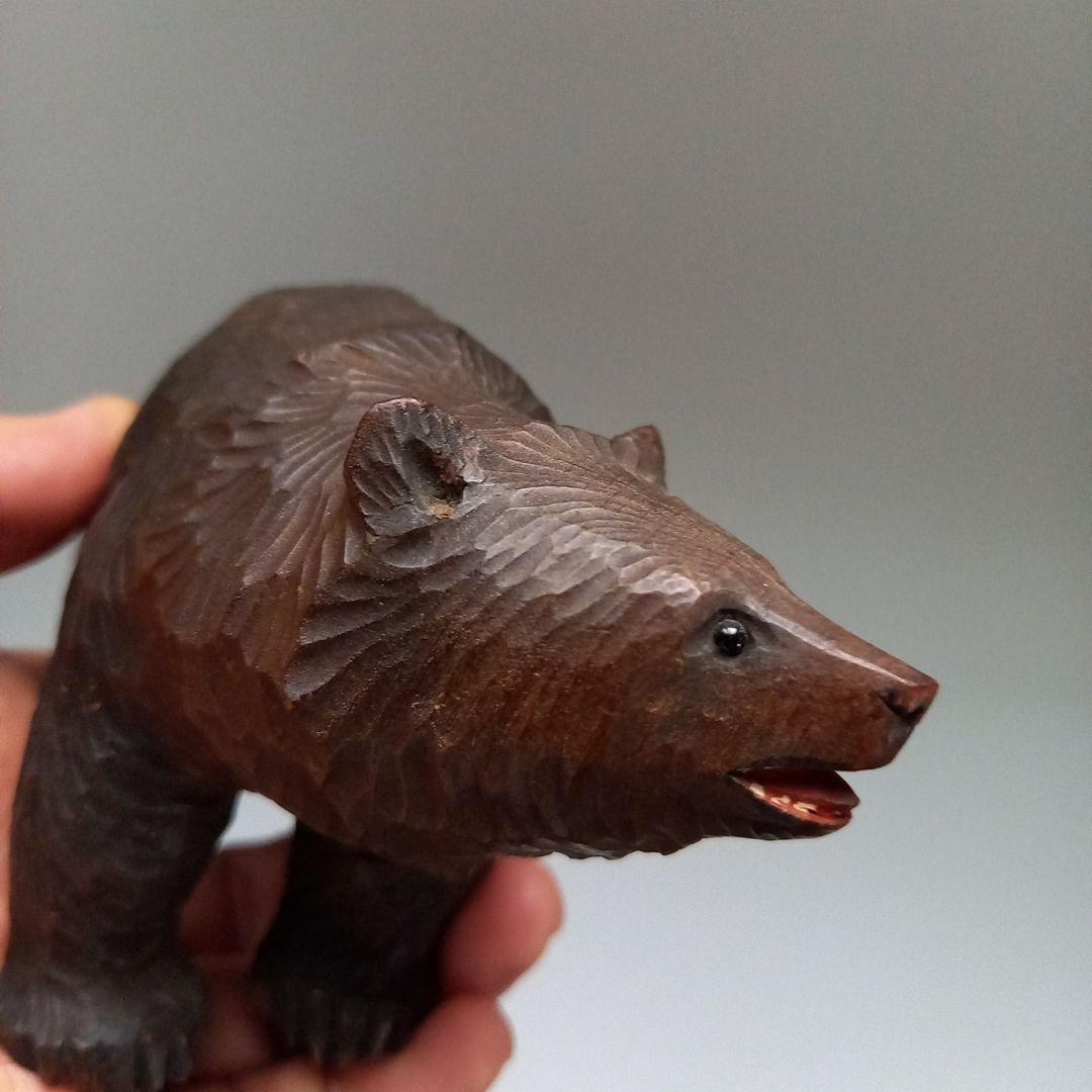 木彫り熊　八雲　民芸　木彫りの熊