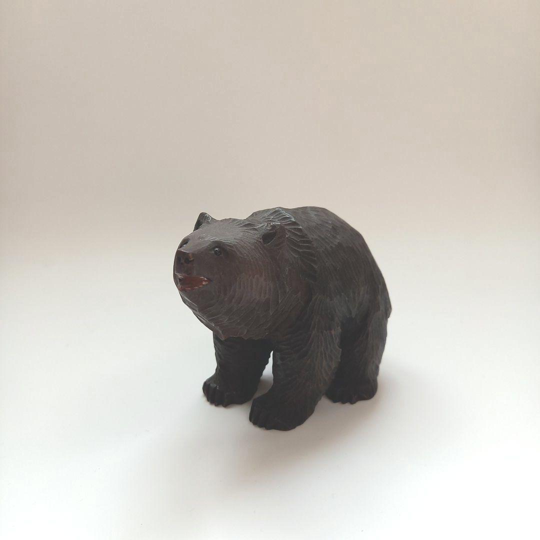 木彫り熊　八雲　民芸　木彫りの熊