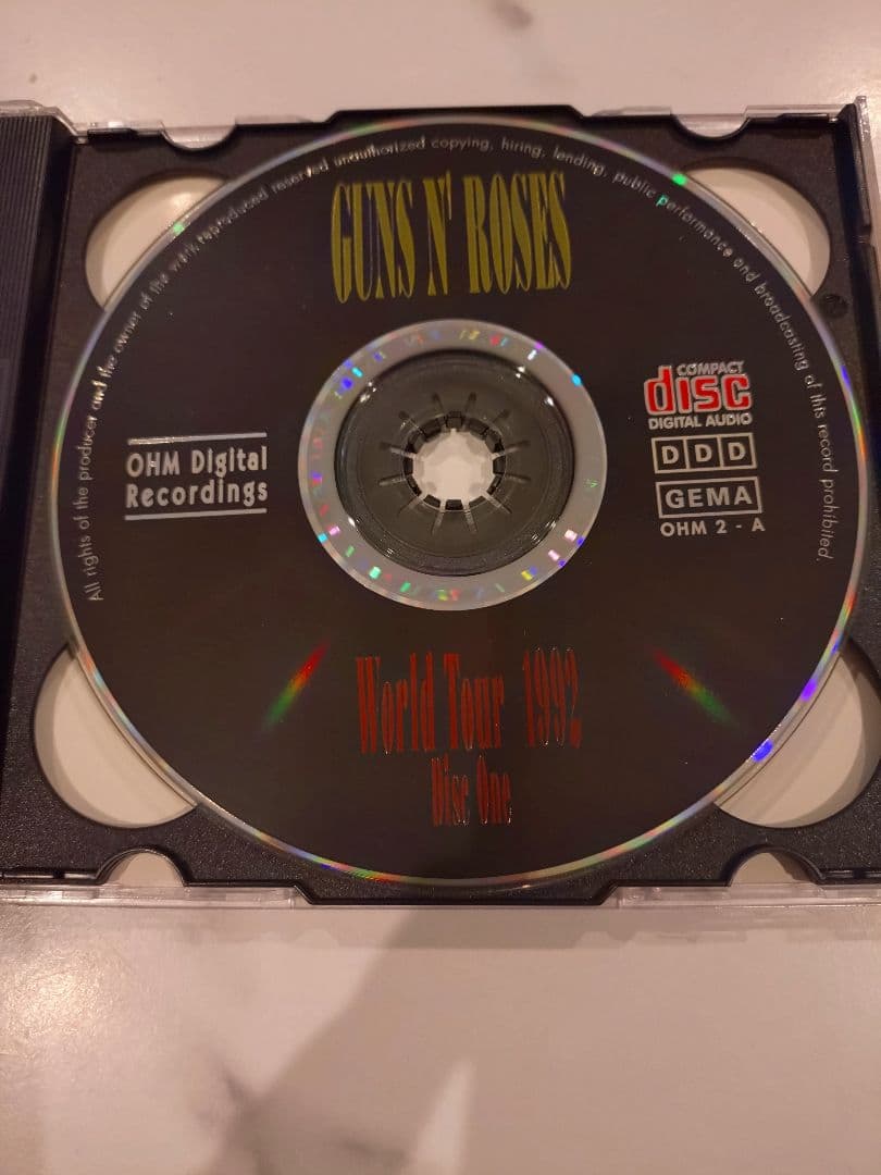 Guns N' Roses World Tour 1992 CD【超希少】