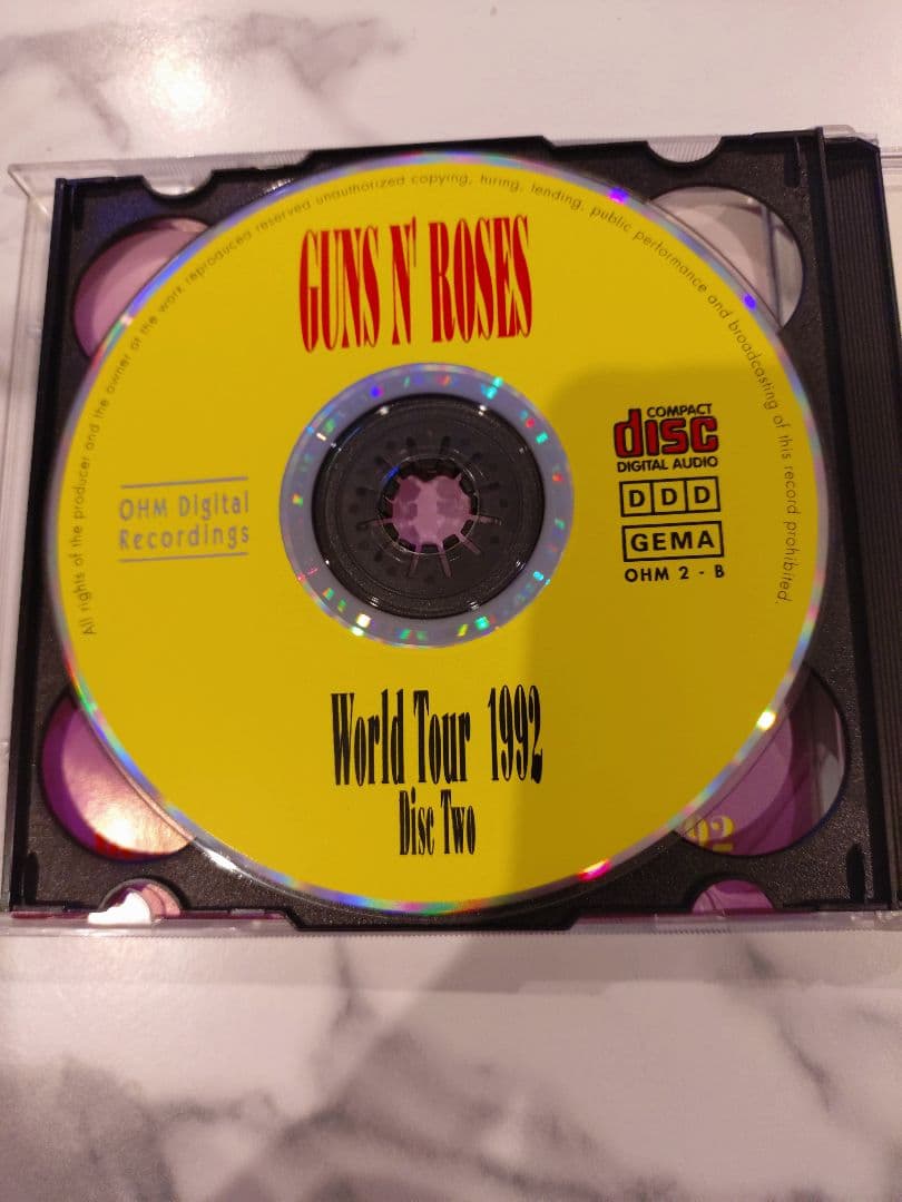 Guns N' Roses World Tour 1992 CD【超希少】
