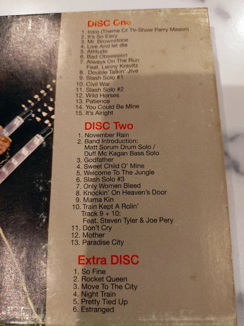 Guns N' Roses World Tour 1992 CD【超希少】