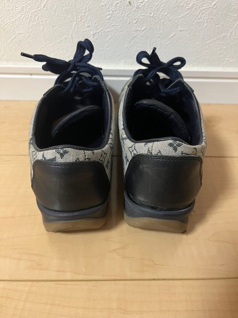 ルイ・ヴィトン スニーカー グレー ネイビー