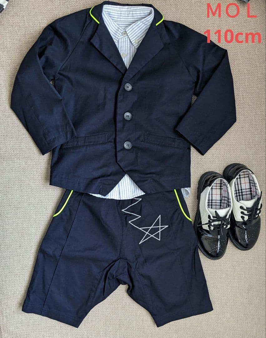 ＭＯＬ スーツ&シューズ 4点セット