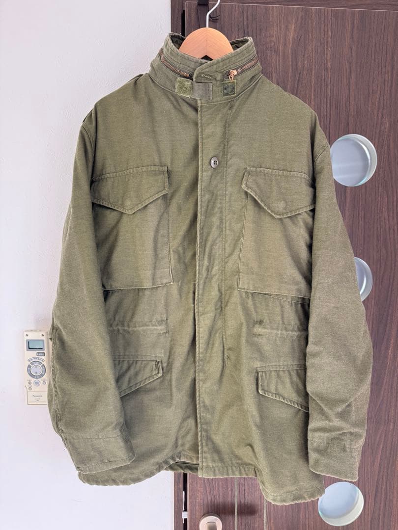 ミリタリージャケット オリーブ　M-65 Sサイズ