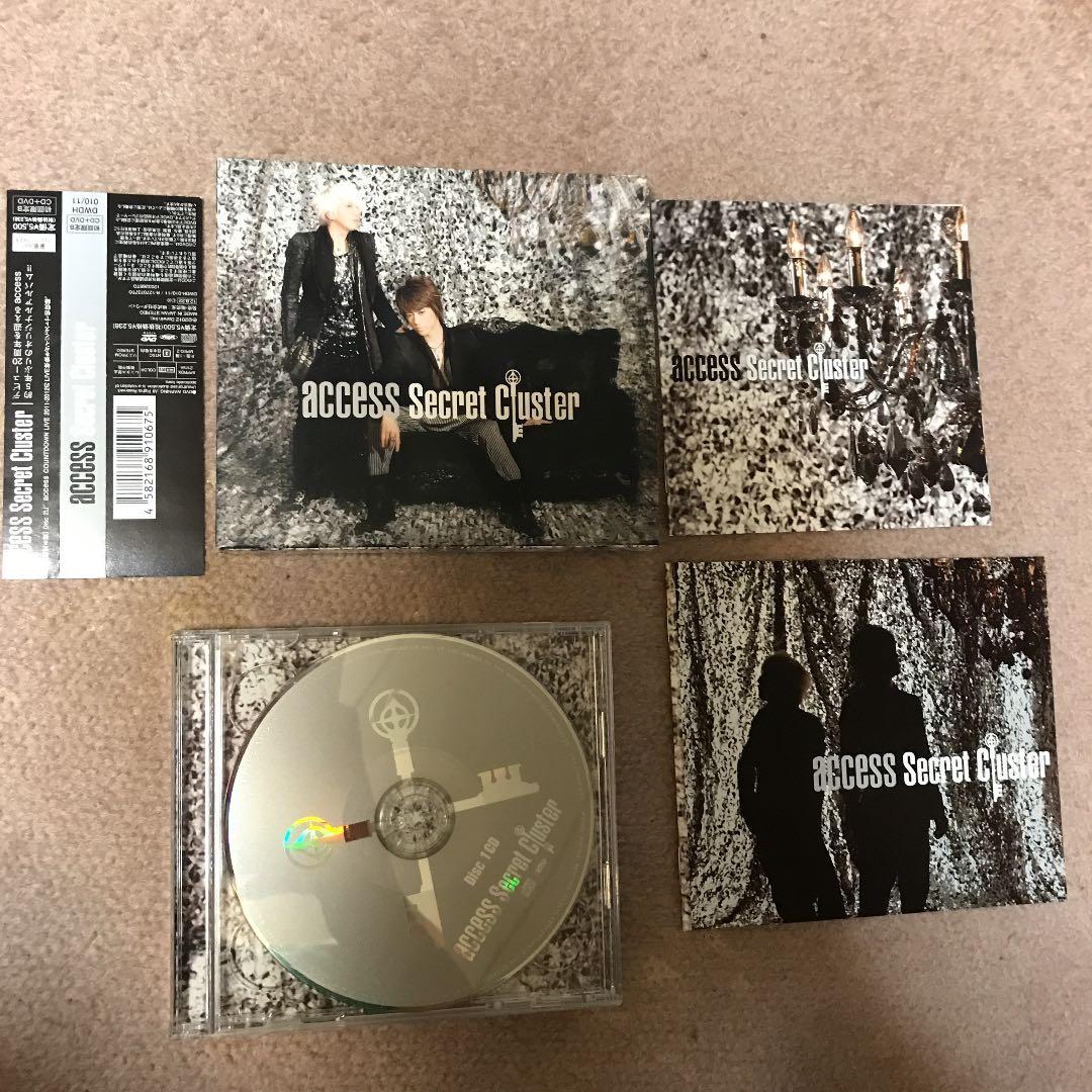美品！access secret cluster初回限定版access20th