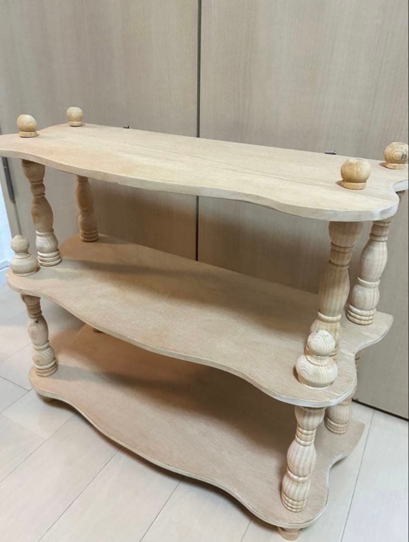 マ*ム様 【引っ越し整理中】3段　ナポレオンシェルフ　什器