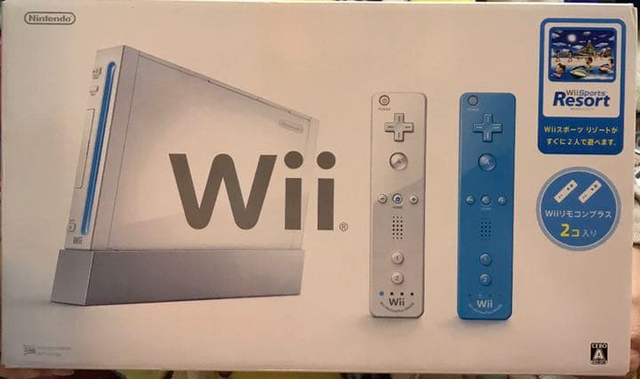 Wii  新品、未開封　Nintendo Wii sports 本体・リモコン