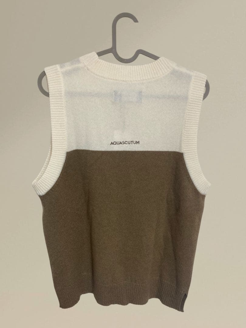 カシミア100% AQUASCUTUM アクアスキュータム 定価47,300円