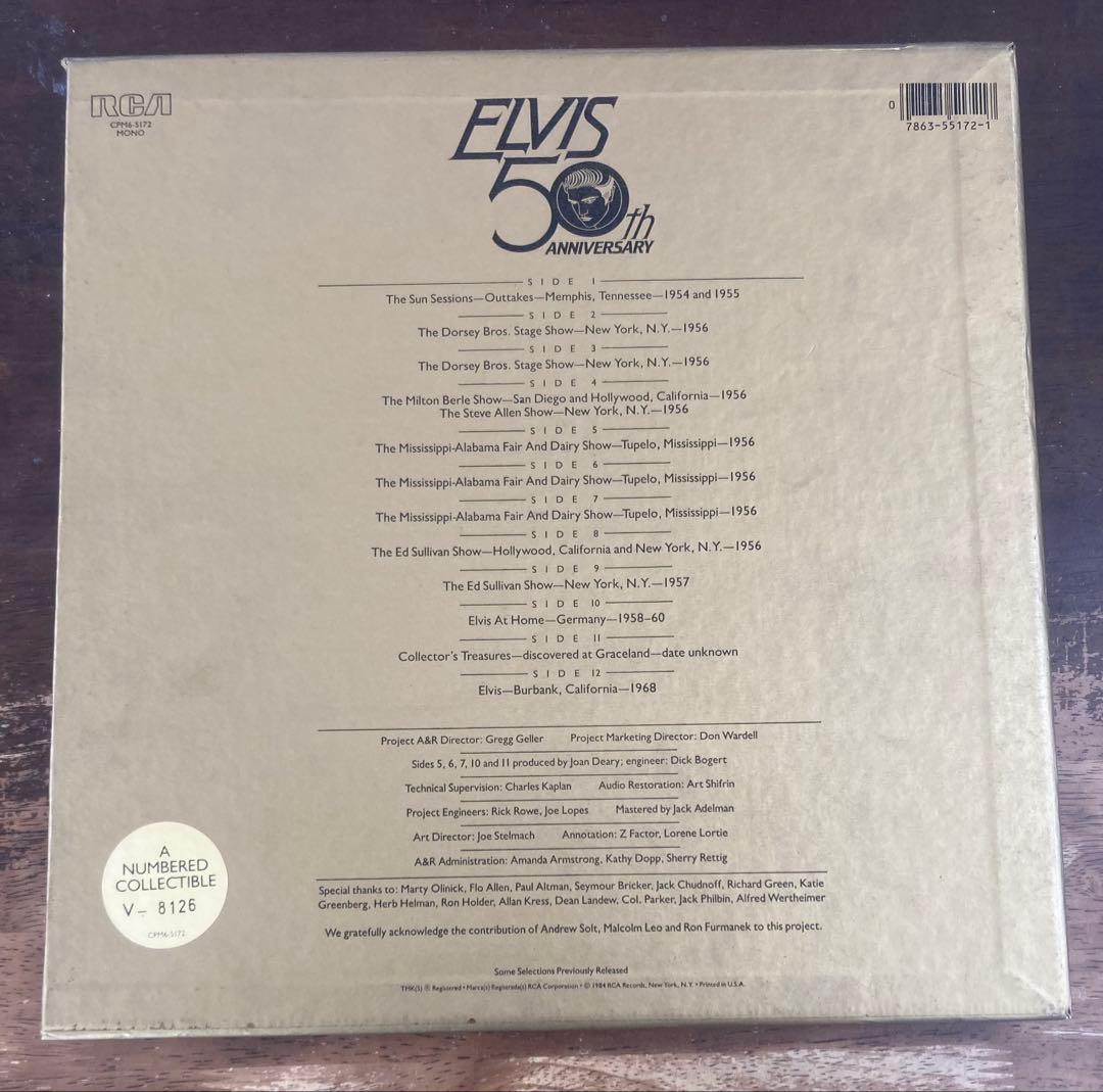 ◾️極美盤◾️未発表限定6LPボックス■ELVIS PRESLEY / エルヴィスプ