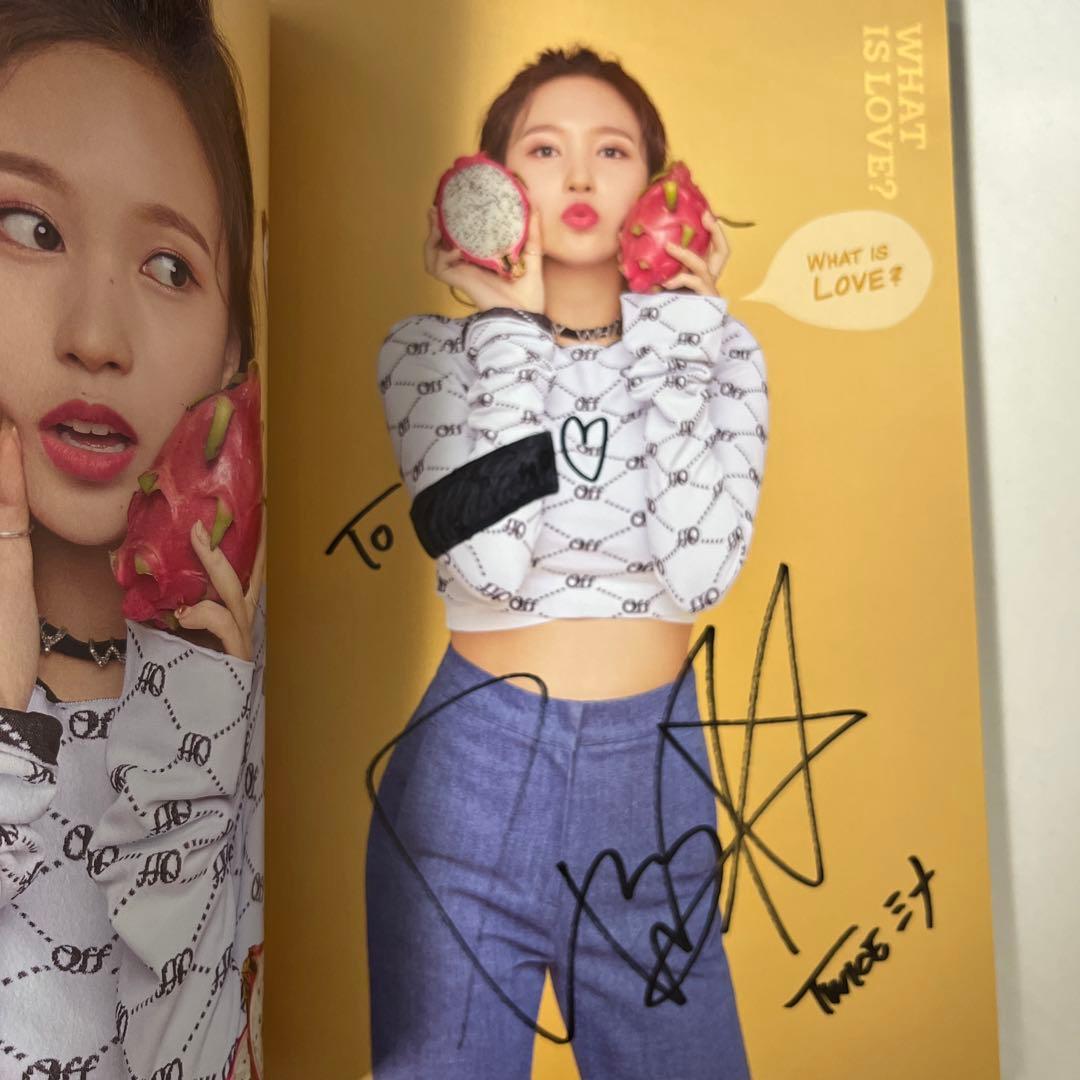 TWICE What is Love? サイン付き5thミニアルバム