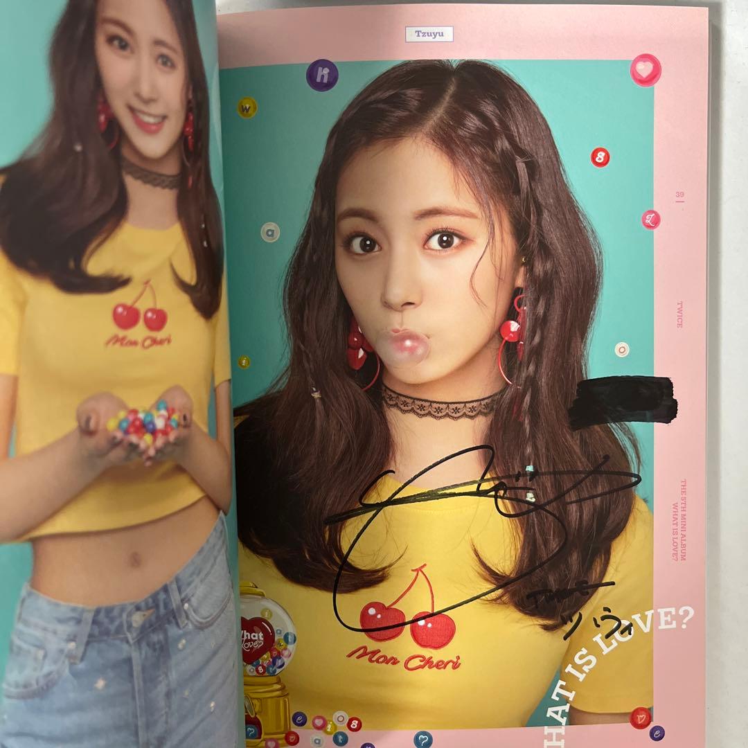TWICE What is Love? サイン付き5thミニアルバム