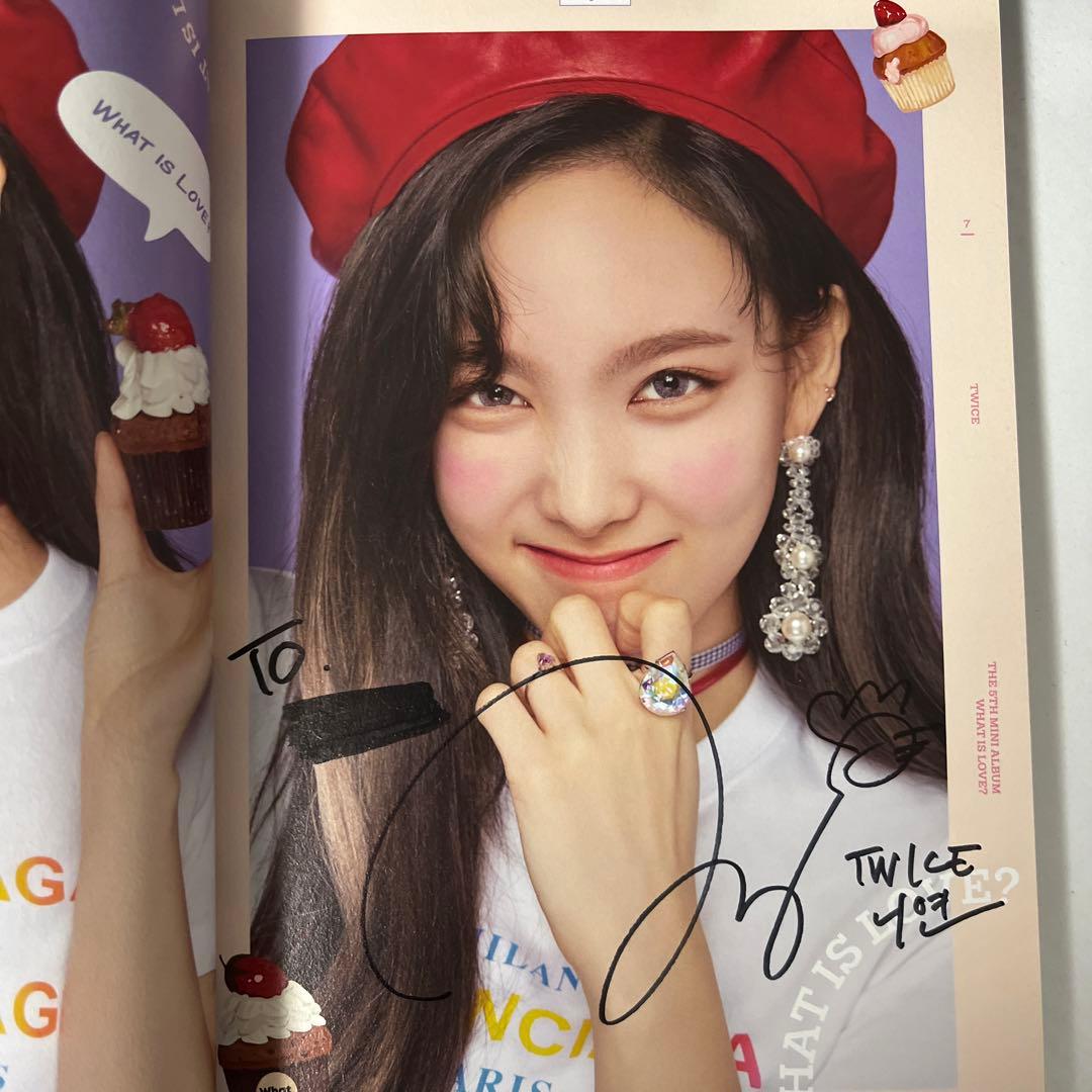 TWICE What is Love? サイン付き5thミニアルバム