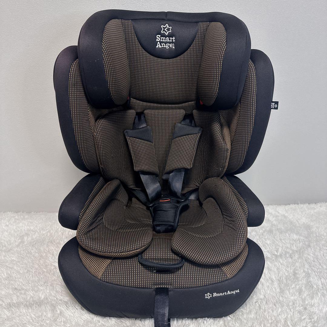 美品　スマートエンジェル　ハーネスジュニア　FIX　isofix