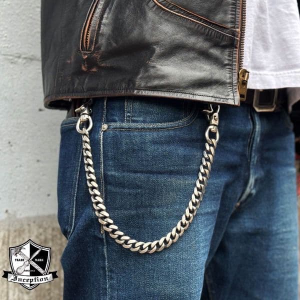 オーパスインセプション ダブルクリップウォレットチェーン ロング