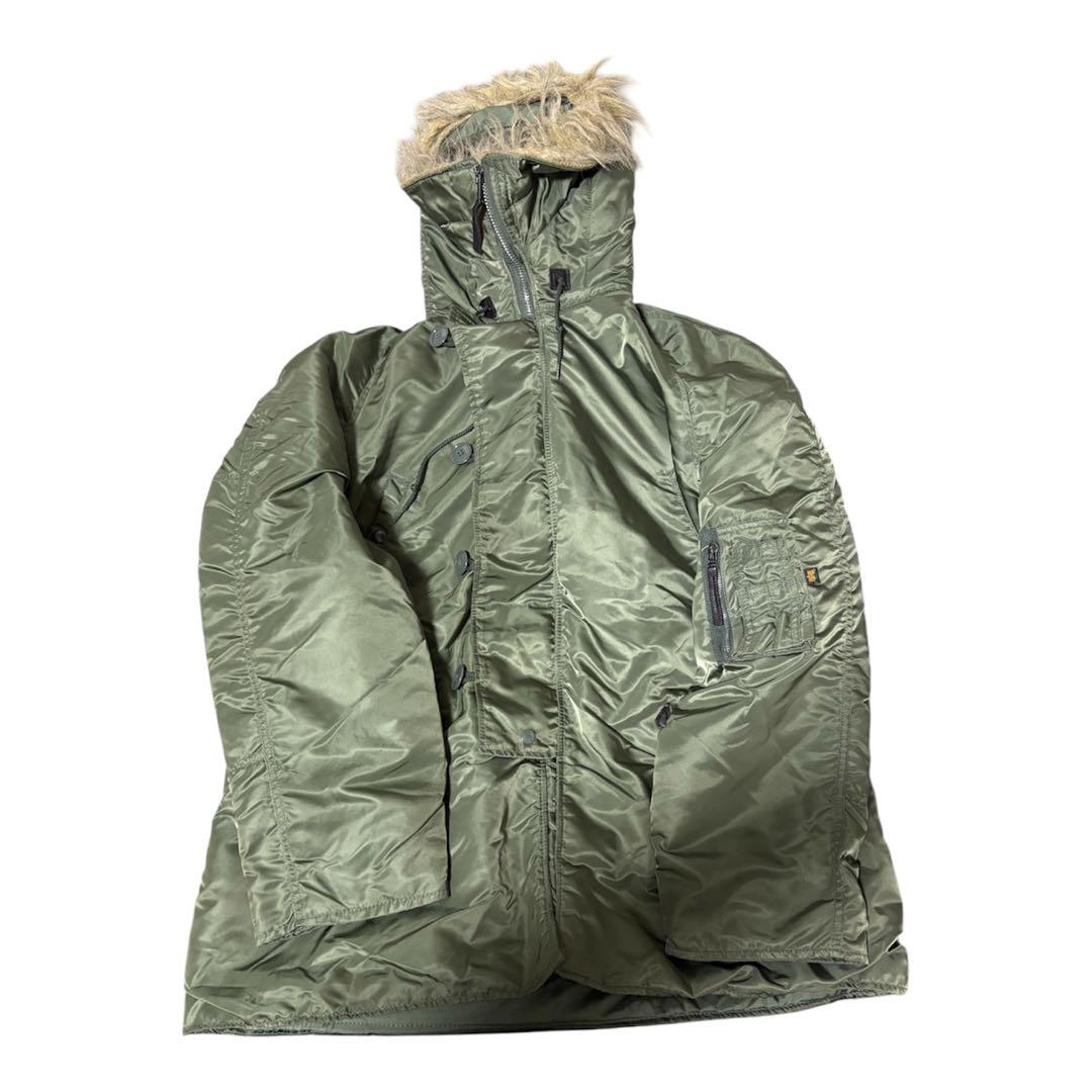 N-3B アルファ社 フライトジャケット ミリタリージャケット USA製 90s