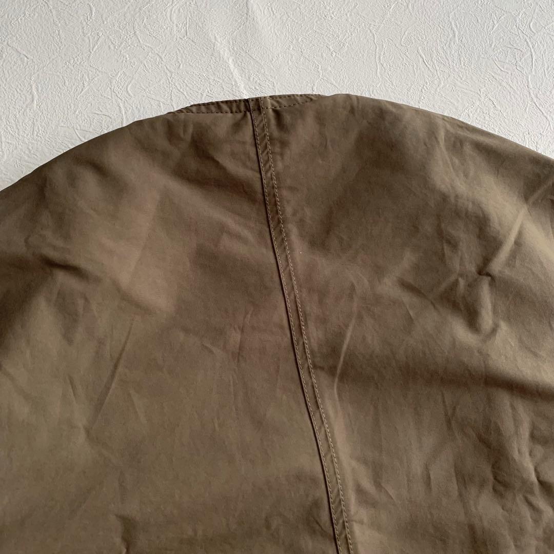 【美品】IENA　2025　ウェザーノーカラージャケット　カーキ　定価3万5千円