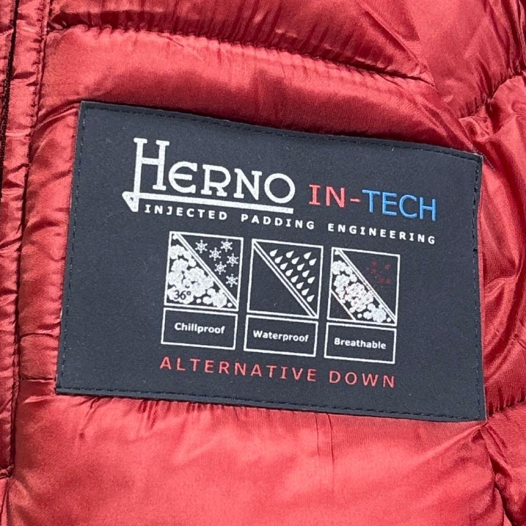 HERNO ヘルノ ダッフルコート ダウンコート ウール 切替 IN-TECH