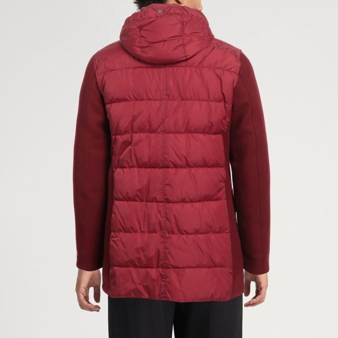 HERNO ヘルノ ダッフルコート ダウンコート ウール 切替 IN-TECH