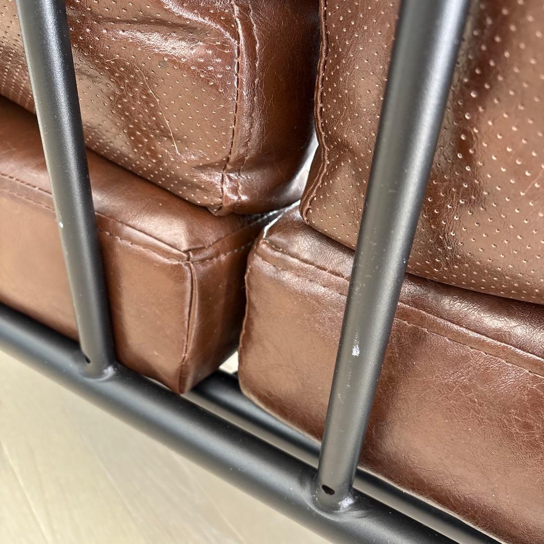 2/9まで_ソファー2人掛け ヴィンテージ インダストリアル ブルックリン 北欧