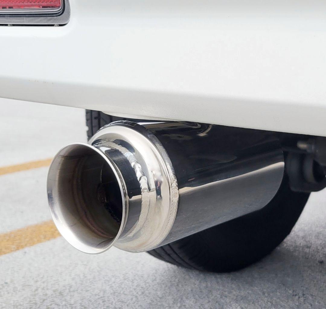 bハイゼットカーゴアトレーS700V(W)S710V(W)砲弾型マフラーカッター