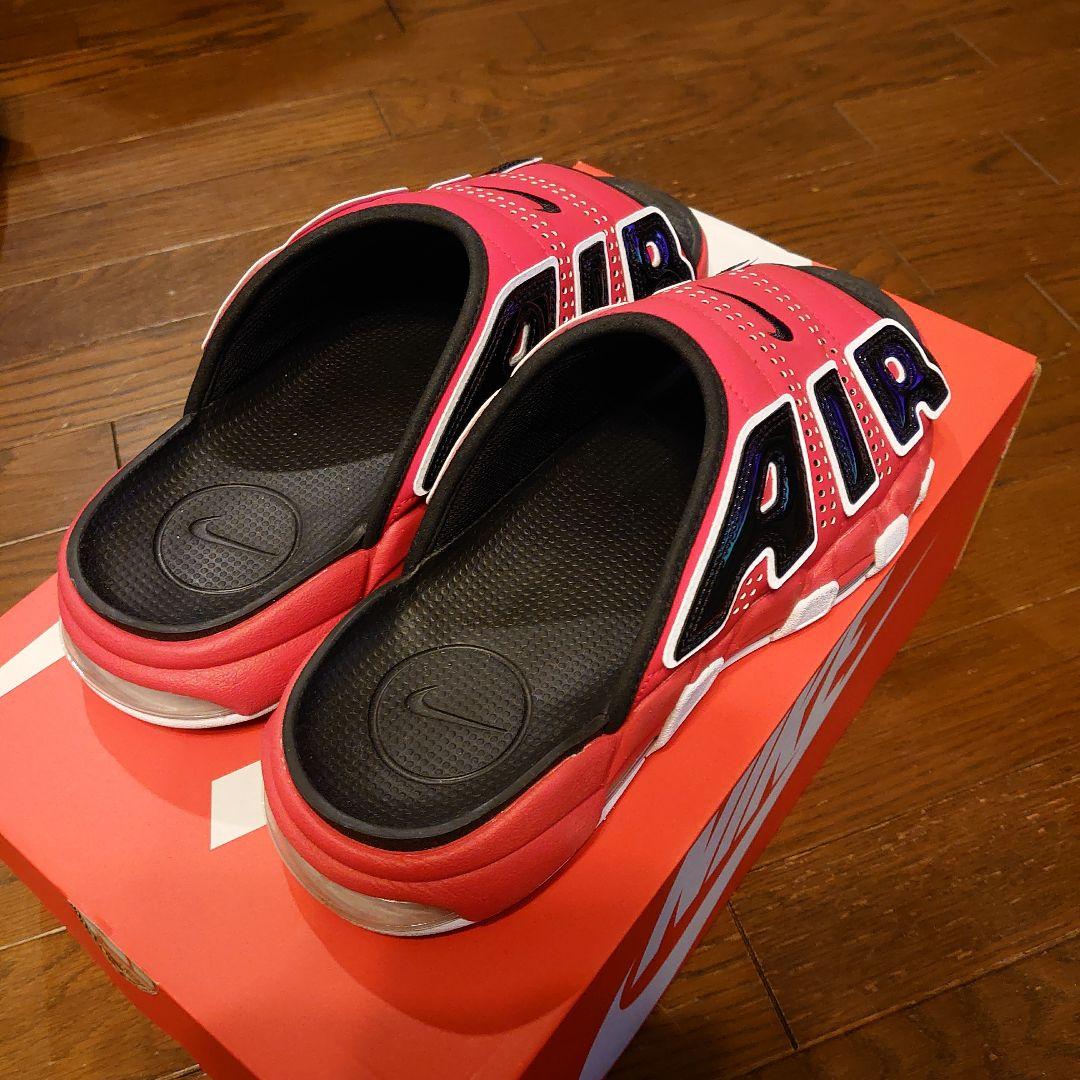 美品 ナイキ モアアップテンポ スライド ハイドロ サンダル 30cm