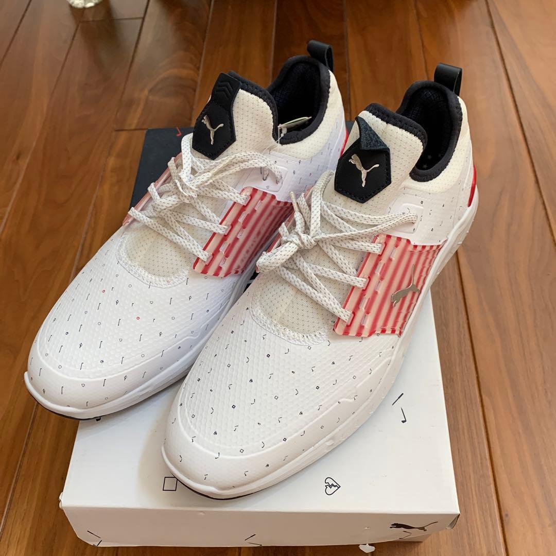 がく　新品未使用 限定モデルPUMA ゴルフシューズ 29.5㎝