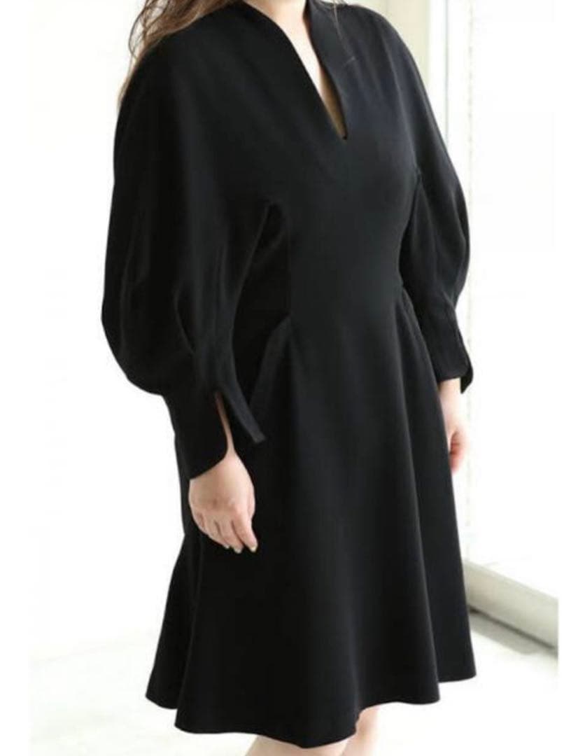 未着用 Mame Kurogouchi マメ ボリュームスリーブドレス