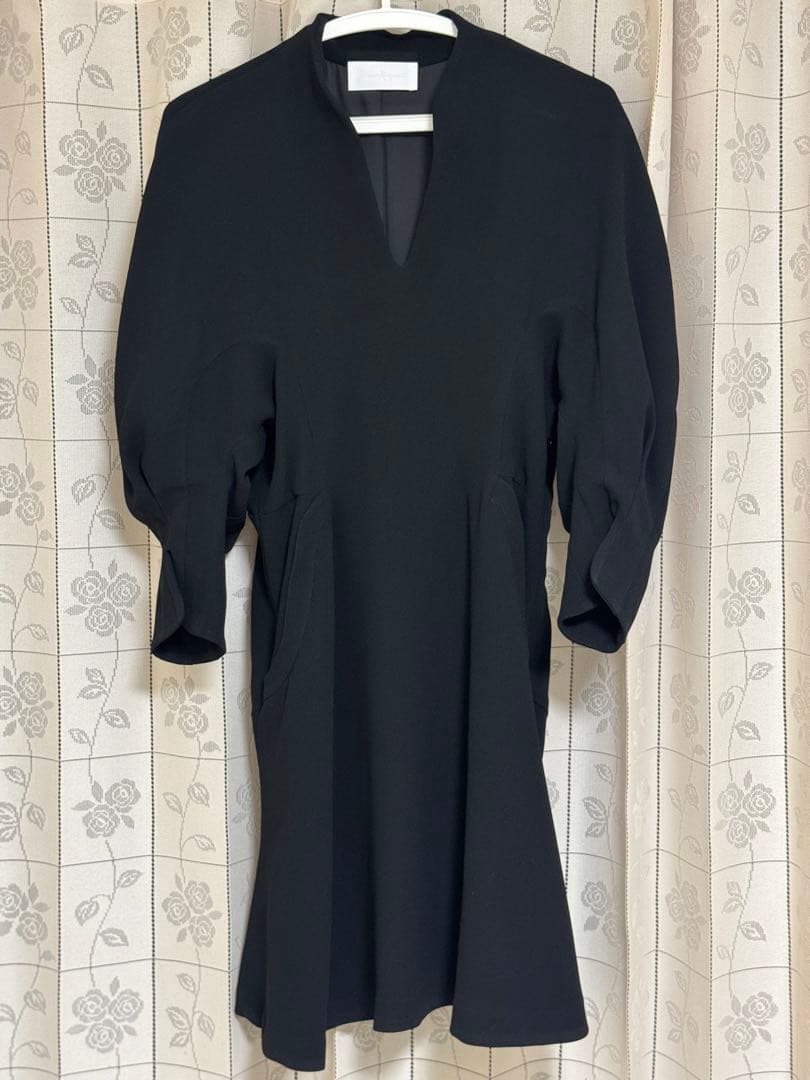 未着用 Mame Kurogouchi マメ ボリュームスリーブドレス