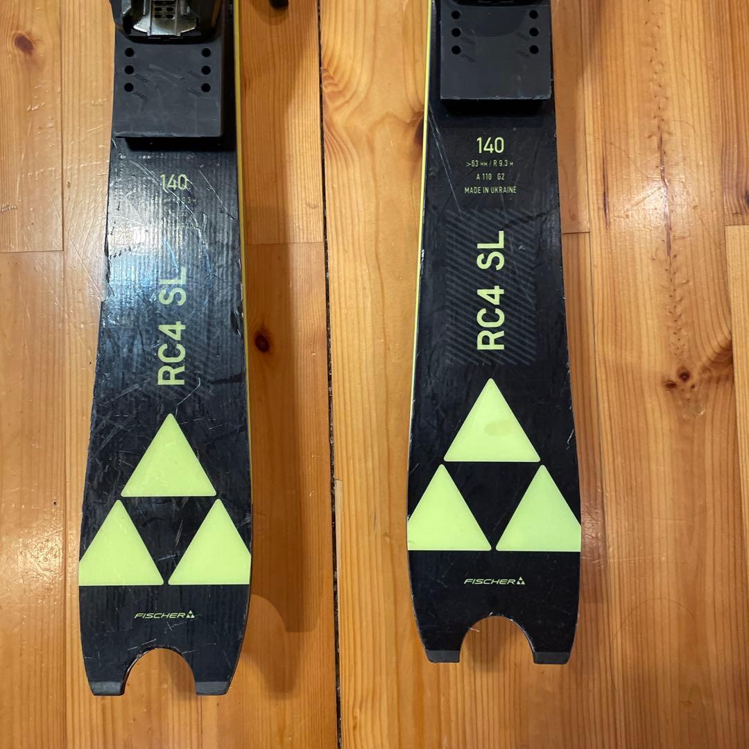 FISCHER RC4 SL スキー板 140 + Z9