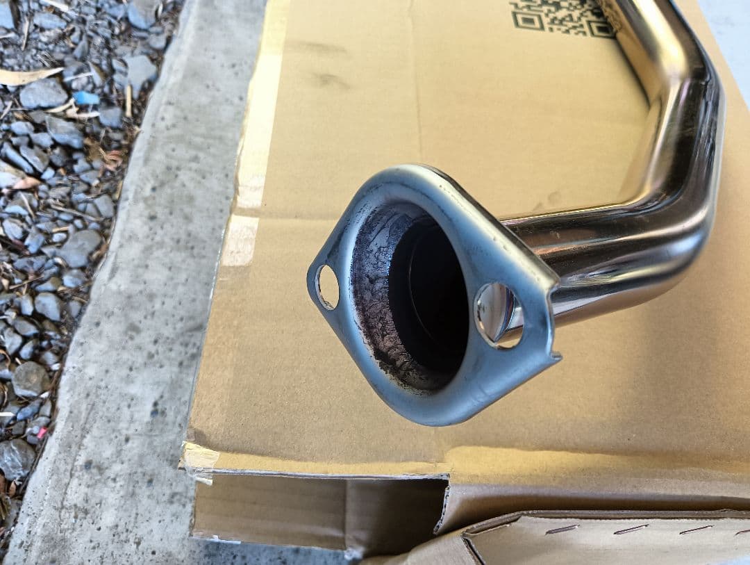 JA12 JA22 ステンレス ストレートフロントパイプ