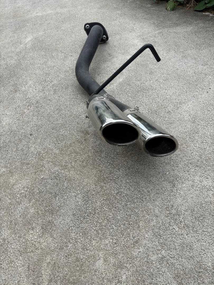 エッセ　スチールマフラー　リアピース